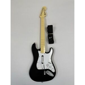 Harmonix Fender Stratocaster PS3 Rock Band Guitar 822151 No Dongle Untested